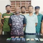 আরএমপি ডিবি’র অভিযানে ৫ জুয়াড়ি গ্রেপ্তার; জুয়ার সরঞ্জামাদি উদ্ধার